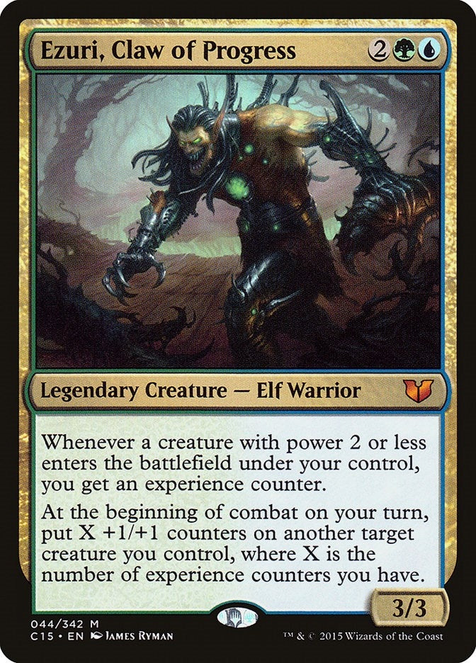 Image for Ezuri, Claw of Progress (44) (C15) - Magic: The Gathering