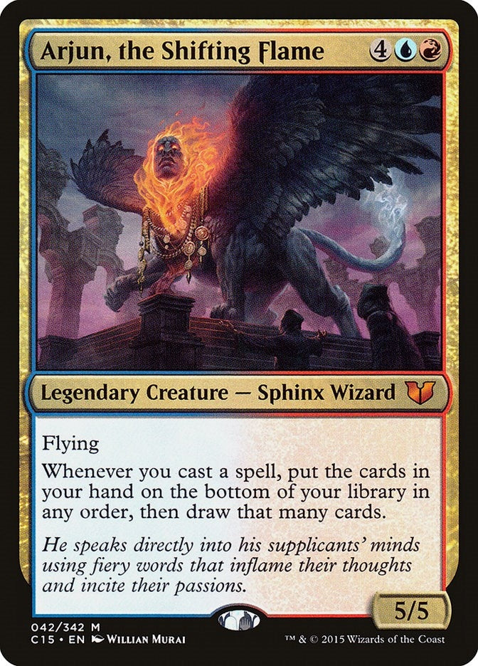 Image for Arjun, the Shifting Flame (42) (C15) - Magic: The Gathering