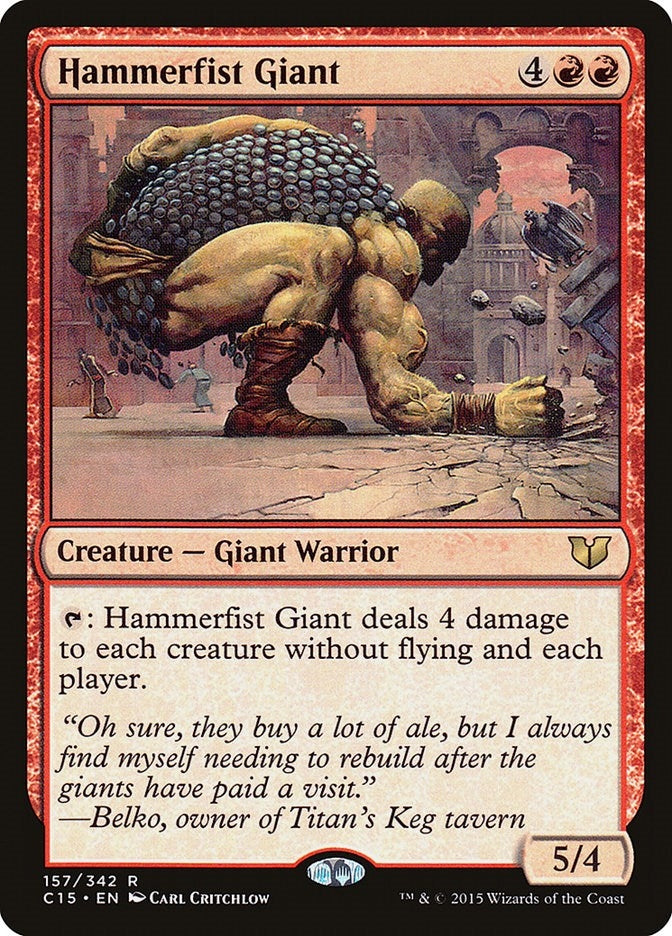 Image for Hammerfist Giant (157) (C15) - Magic: The Gathering