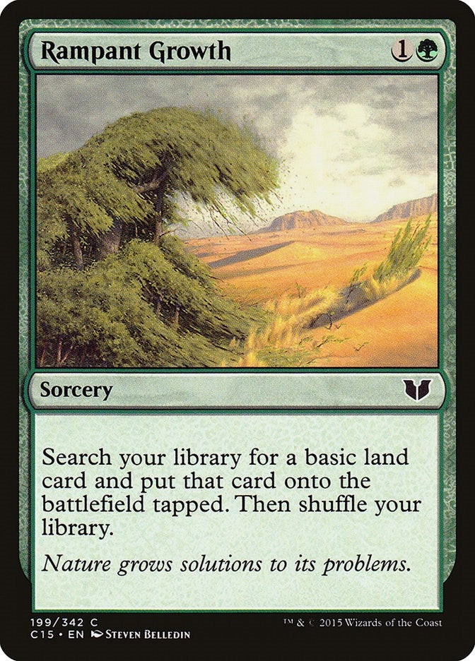 Image for Rampant Growth (199) (C15) - Magic: The Gathering