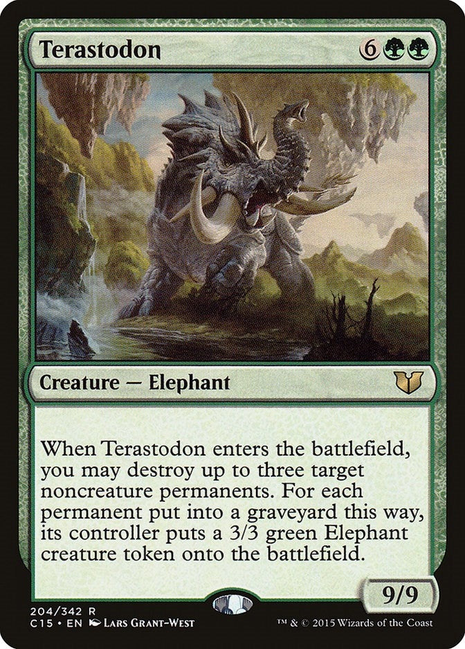 Image for Terastodon (204) (C15) - Magic: The Gathering