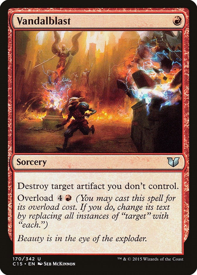 Image for Vandalblast (170) (C15) - Magic: The Gathering