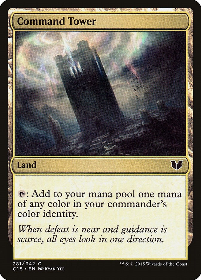 Image for Command Tower (281) (C15) - Magic: The Gathering