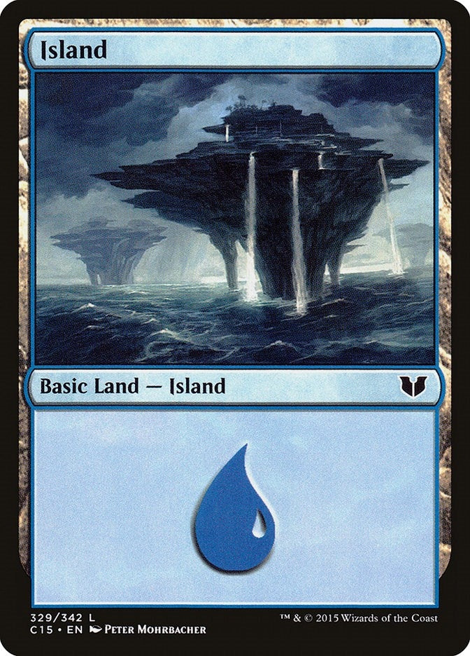 Image for Island (329) (329) (C15) - Magic: The Gathering