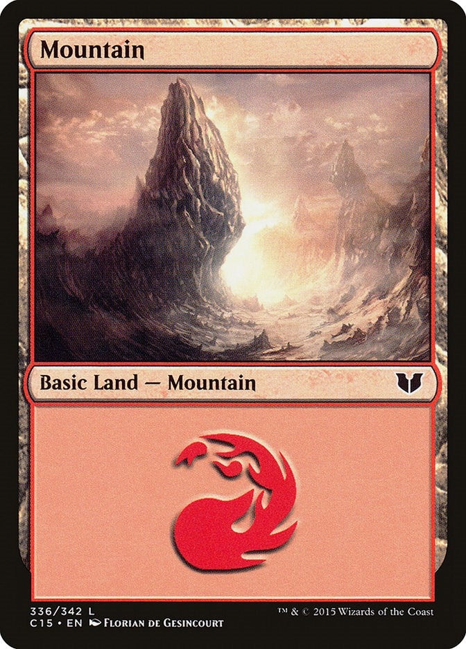 Image for Mountain (336) (336) (C15) - Magic: The Gathering
