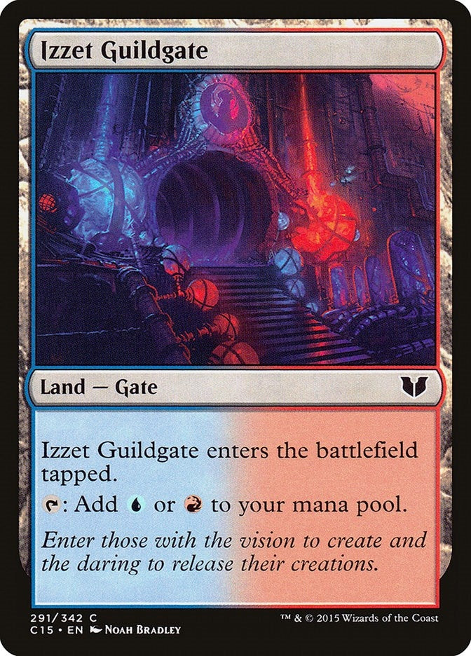 Image for Izzet Guildgate (291) (C15) - Magic: The Gathering