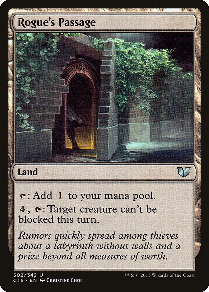 Image for Rogue's Passage (302) (C15) - Magic: The Gathering