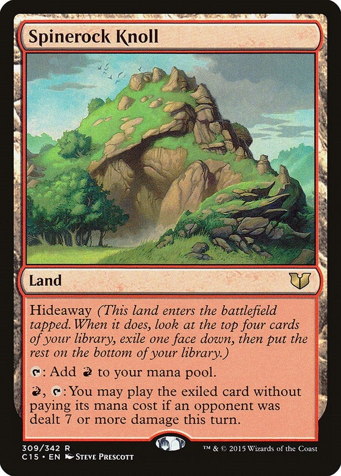 Image for Spinerock Knoll (309) (C15) - Magic: The Gathering