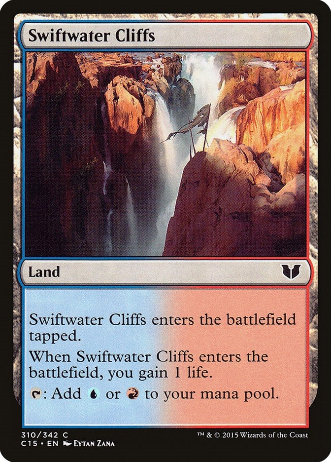 Image for Swiftwater Cliffs (310) (C15) - Magic: The Gathering