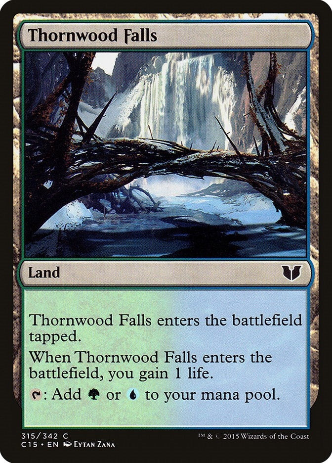 Image for Thornwood Falls (315) (C15) - Magic: The Gathering