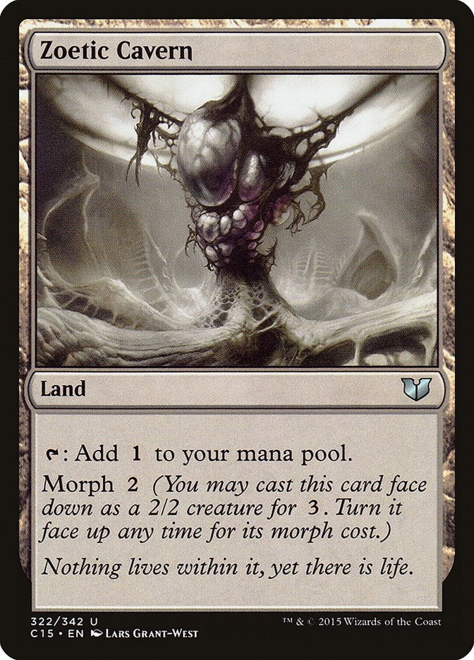 Image for Zoetic Cavern (322) (C15) - Magic: The Gathering
