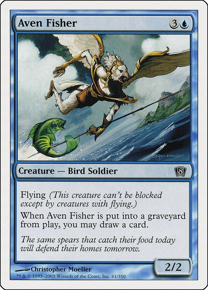 Image for Aven Fisher (61) (8ED) - Magic: The Gathering