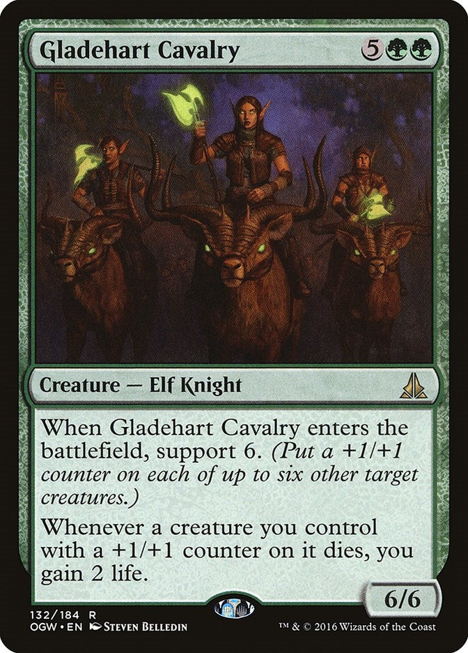 Image for Gladehart Cavalry (132) (OGW) - Magic: The Gathering