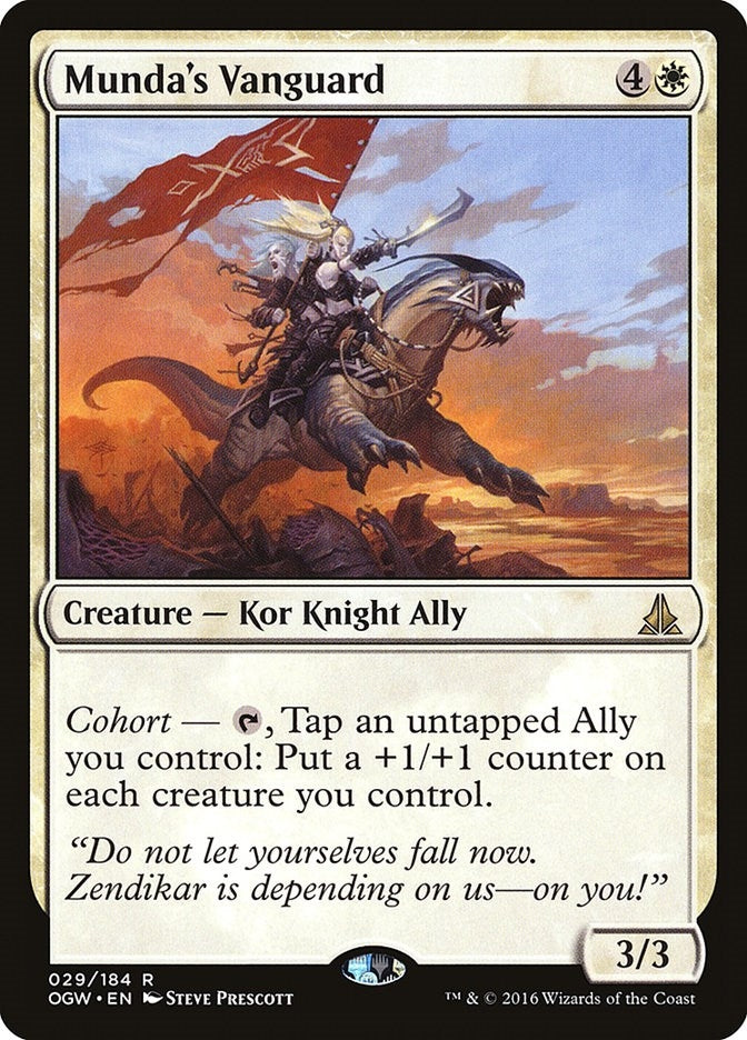 Image for Munda's Vanguard (29) (OGW) - Magic: The Gathering
