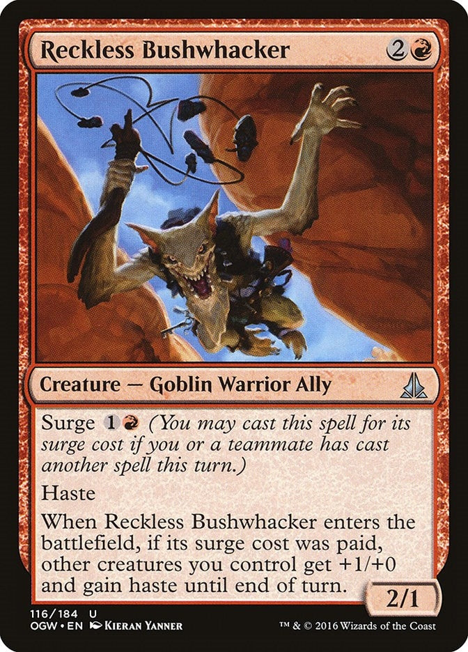Image for Reckless Bushwhacker (116) (OGW) - Magic: The Gathering