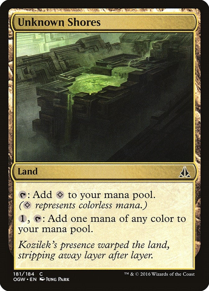 Image for Unknown Shores (181) (OGW) - Magic: The Gathering