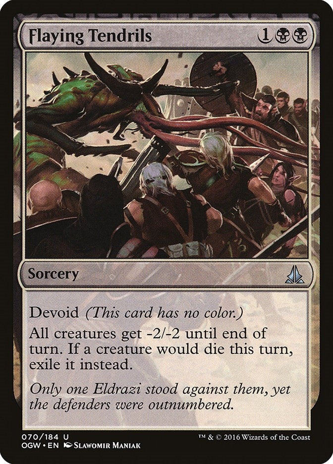 Image for Flaying Tendrils (70) (OGW) - Magic: The Gathering