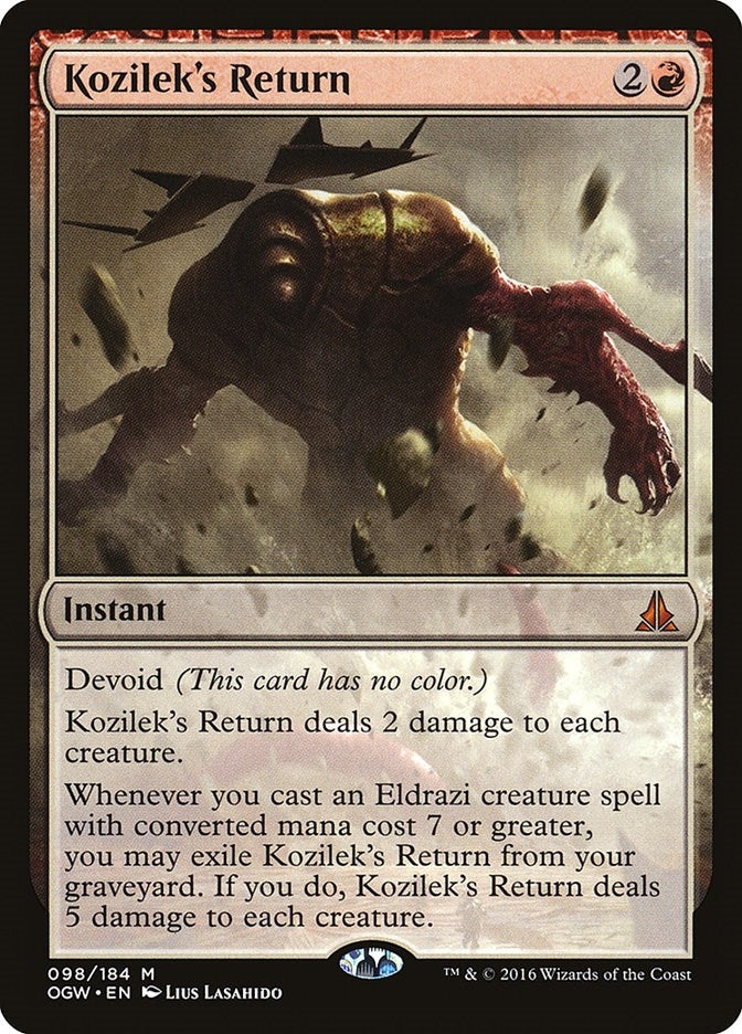 Image for Kozilek's Return (98) (OGW) - Magic: The Gathering