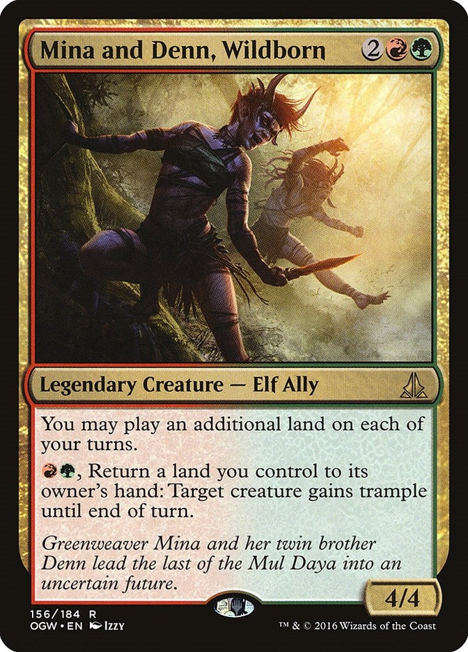 Image for Mina and Denn, Wildborn (156) (OGW) - Magic: The Gathering