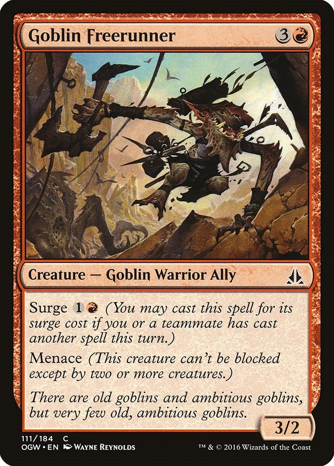 Image for Goblin Freerunner (111) (OGW) - Magic: The Gathering