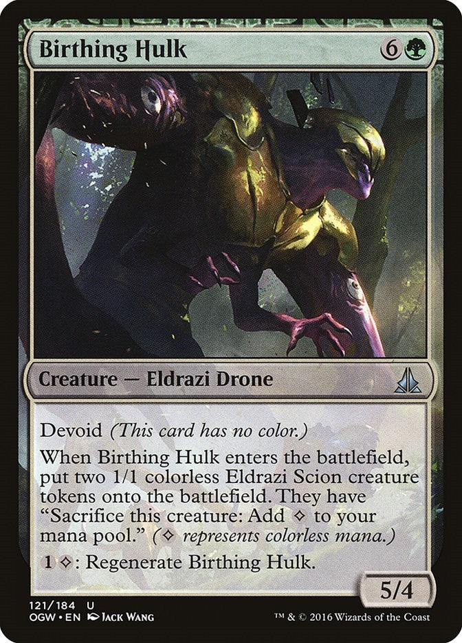 Image for Birthing Hulk (121) (OGW) - Magic: The Gathering