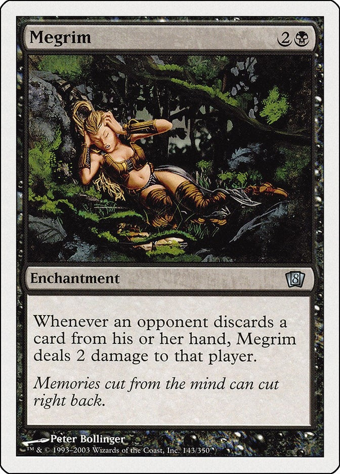 Image for Megrim (143) (8ED) - Magic: The Gathering