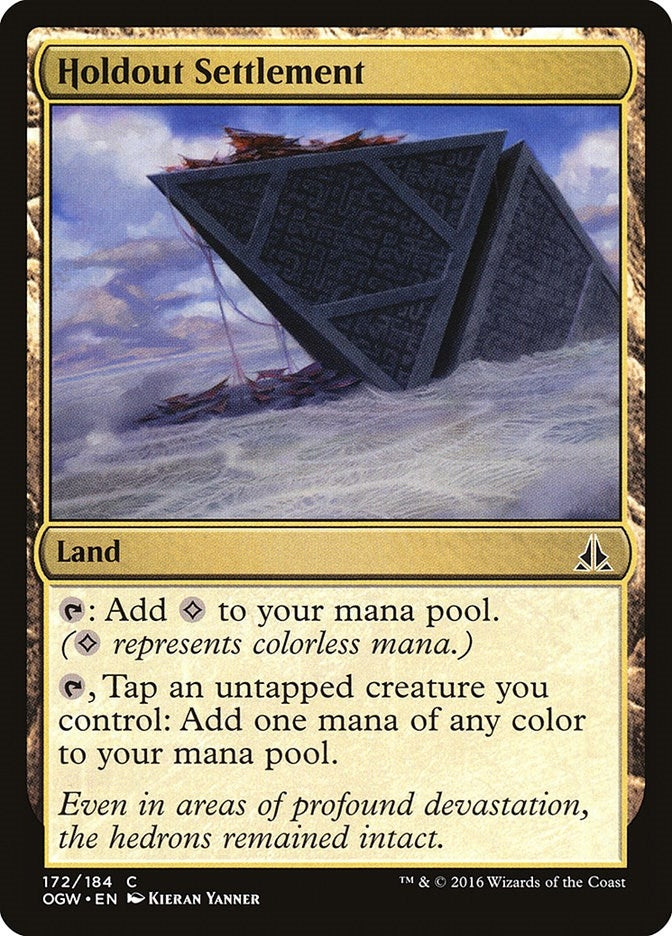 Image for Holdout Settlement (172) (OGW) - Magic: The Gathering
