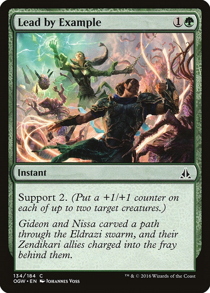 Image for Lead by Example (134) (OGW) - Magic: The Gathering