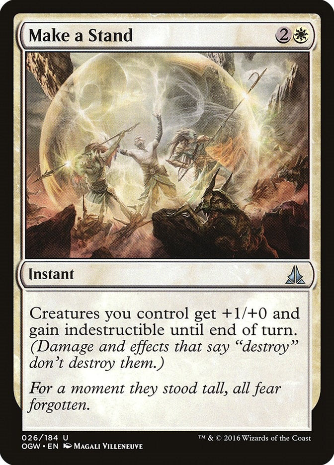 Image for Make a Stand (26) (OGW) - Magic: The Gathering