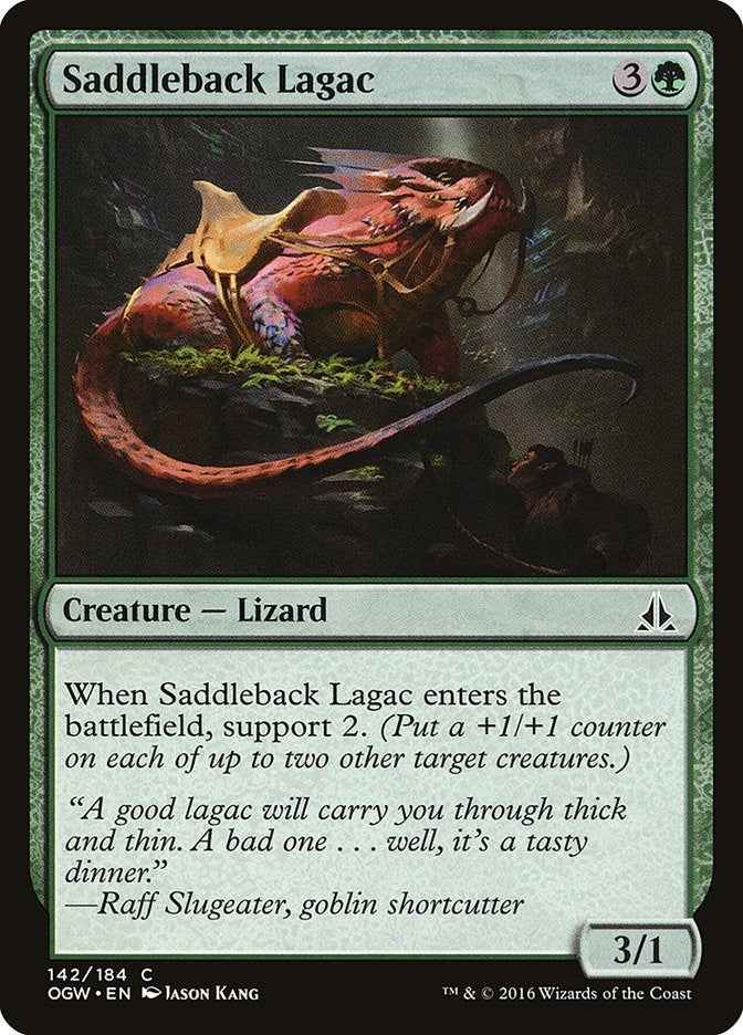 Image for Saddleback Lagac (142) (OGW) - Magic: The Gathering