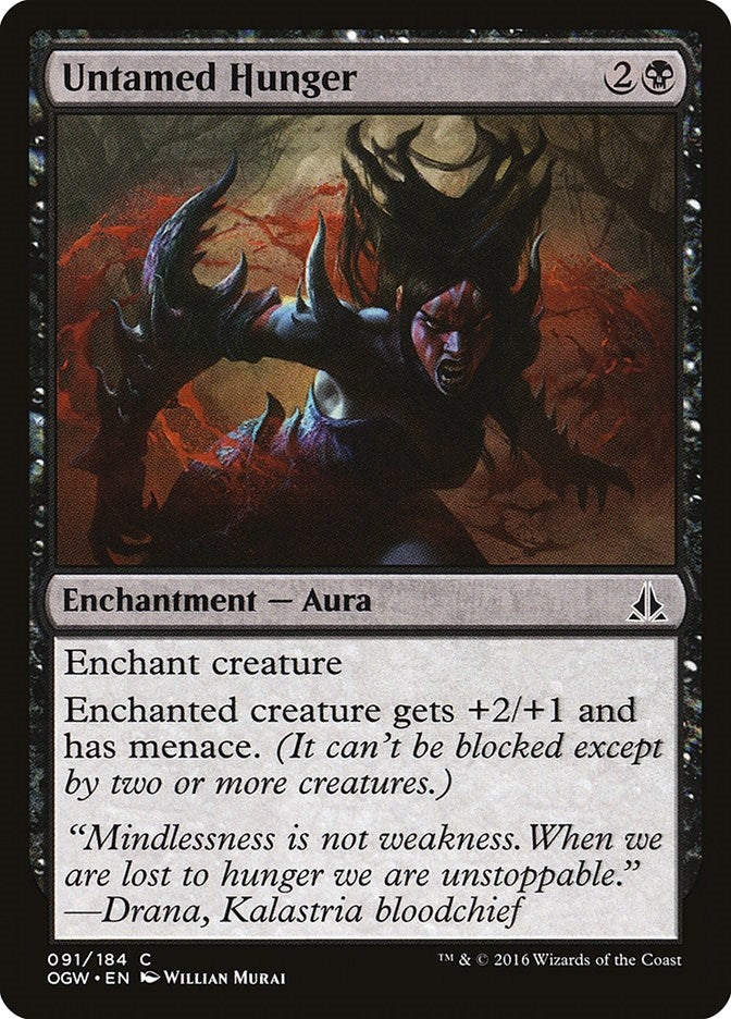 Image for Untamed Hunger (91) (OGW) - Magic: The Gathering