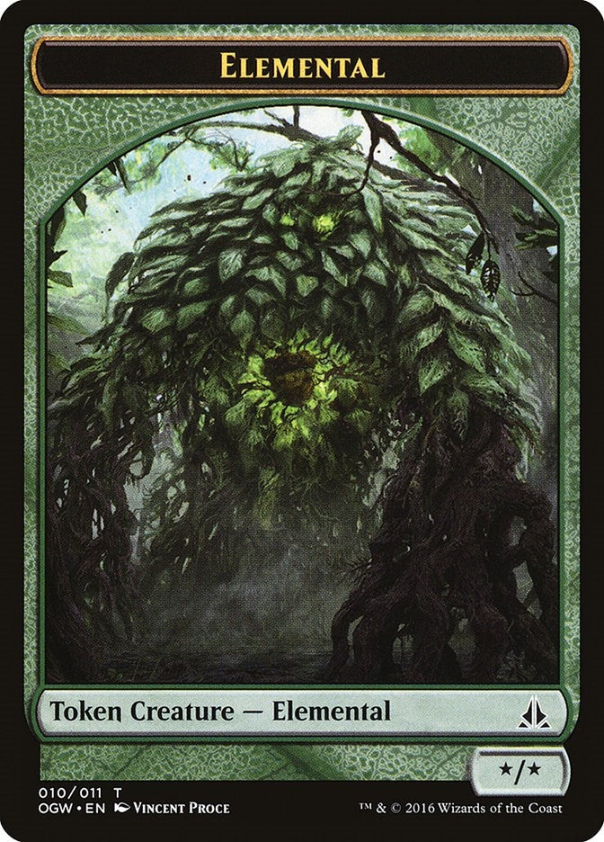 Image for Elemental Token (010) (10) (OGW) - Magic: The Gathering