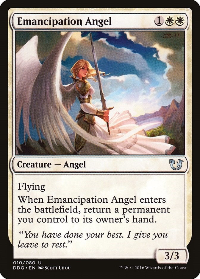 Image for Emancipation Angel (10) (DDQ) - Magic: The Gathering