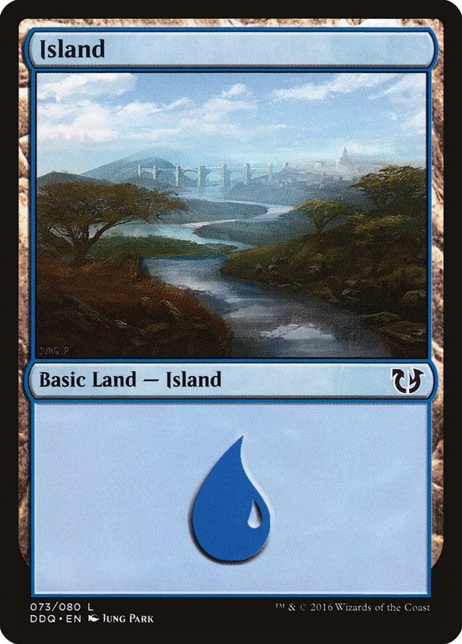 Image for Island (073) (73) (DDQ) - Magic: The Gathering
