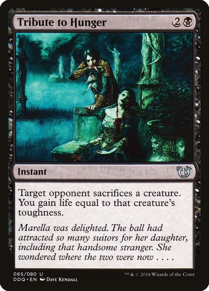 Image for Tribute to Hunger (65) (DDQ) - Magic: The Gathering