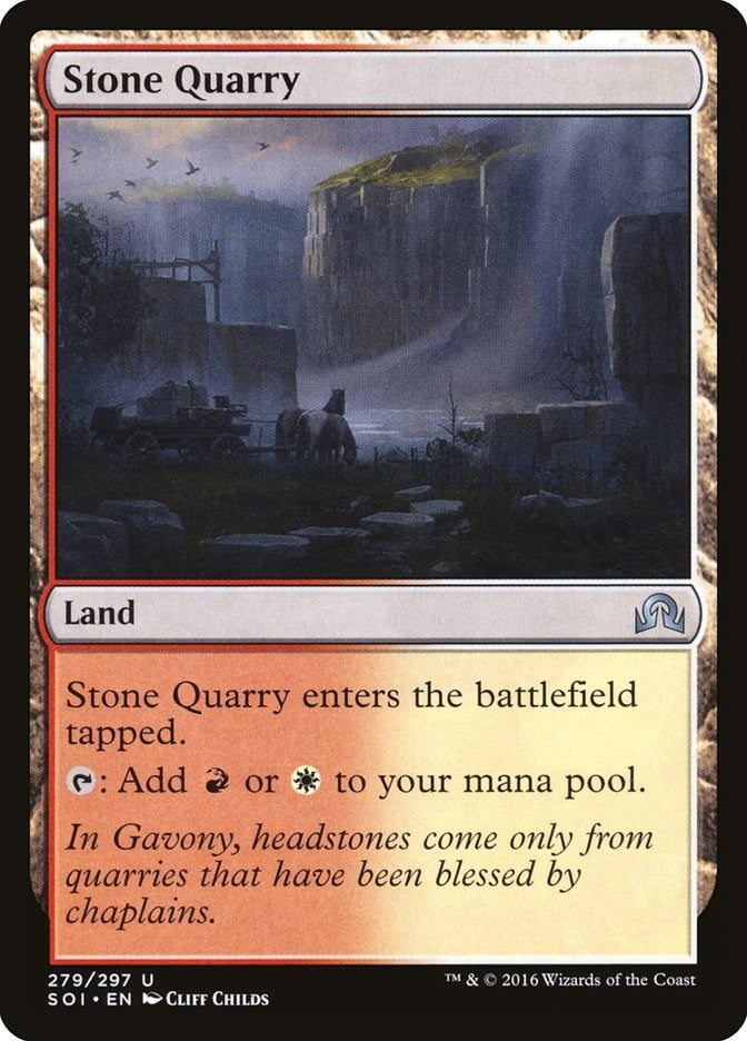 Image for Stone Quarry (279) (SOI) - Magic: The Gathering