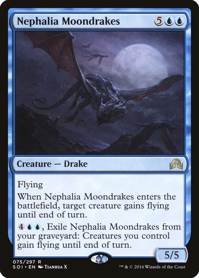 Image for Nephalia Moondrakes (75) (SOI) - Magic: The Gathering