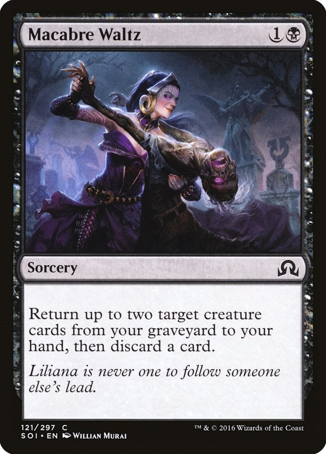 Image for Macabre Waltz (121) (SOI) - Magic: The Gathering