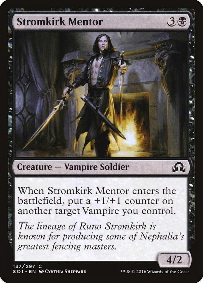 Image for Stromkirk Mentor (137) (SOI) - Magic: The Gathering