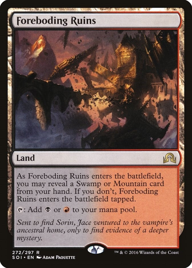 Image for Foreboding Ruins (272) (SOI) - Magic: The Gathering