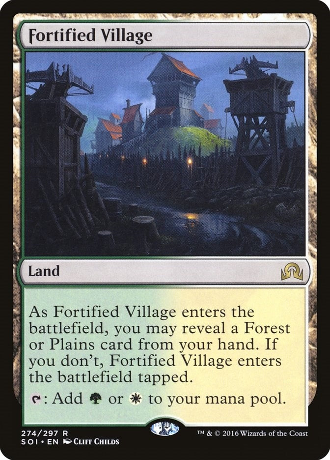 Image for Fortified Village (274) (SOI) - Magic: The Gathering