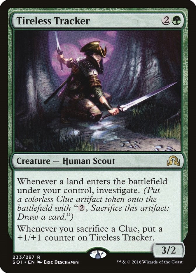 Image for Tireless Tracker (233) (SOI) - Magic: The Gathering