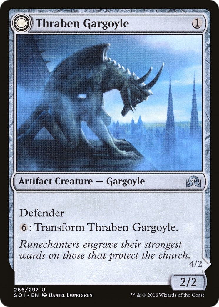 Image for Thraben Gargoyle (266) (SOI) - Magic: The Gathering