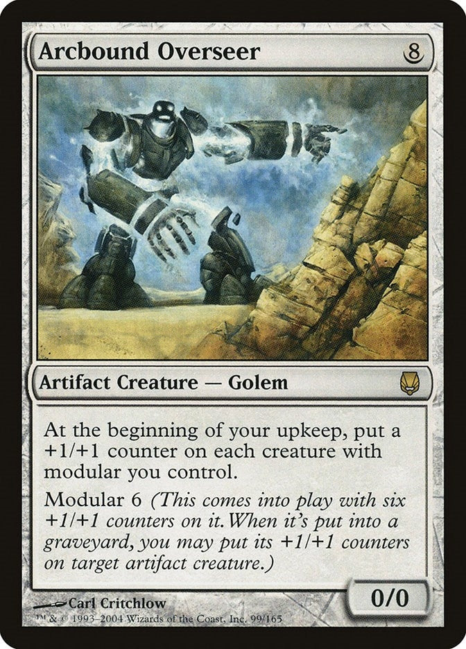 Image for Arcbound Overseer (99) (DST) - Magic: The Gathering