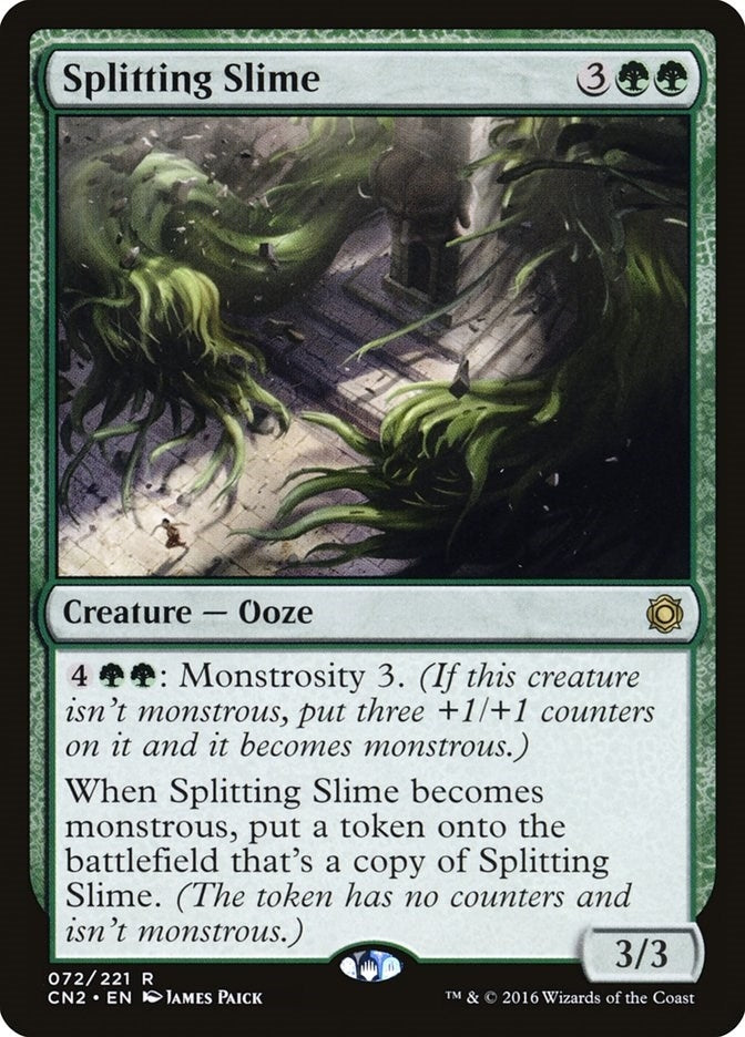 Image for Splitting Slime (72) (CN2) - Magic: The Gathering