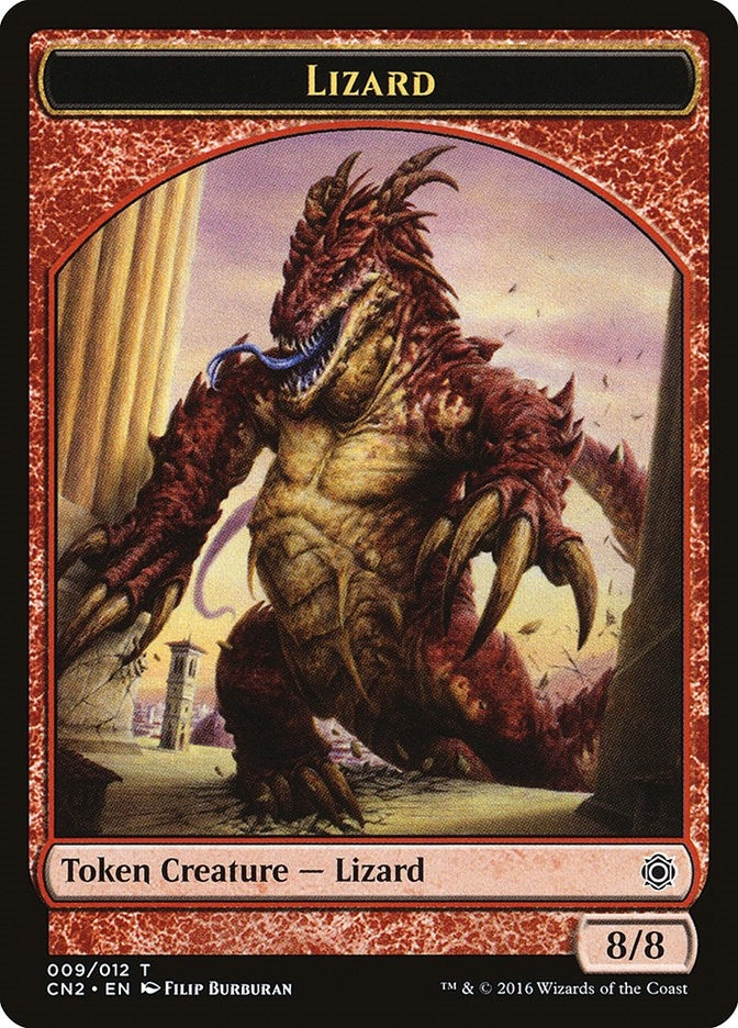 Image for Lizard Token (9) (CN2) - Magic: The Gathering