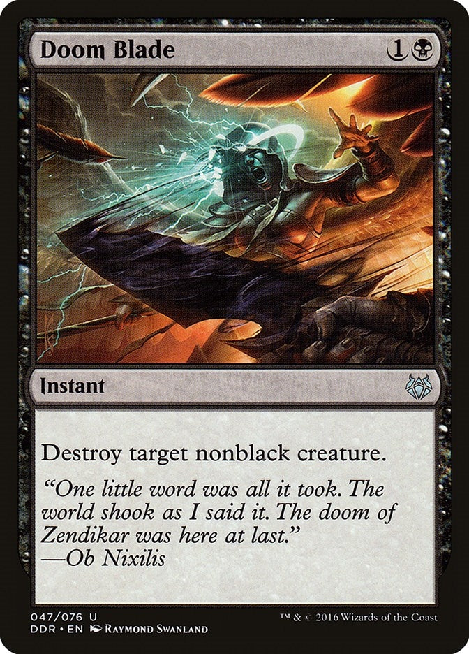 Image for Doom Blade (47) (DDR) - Magic: The Gathering