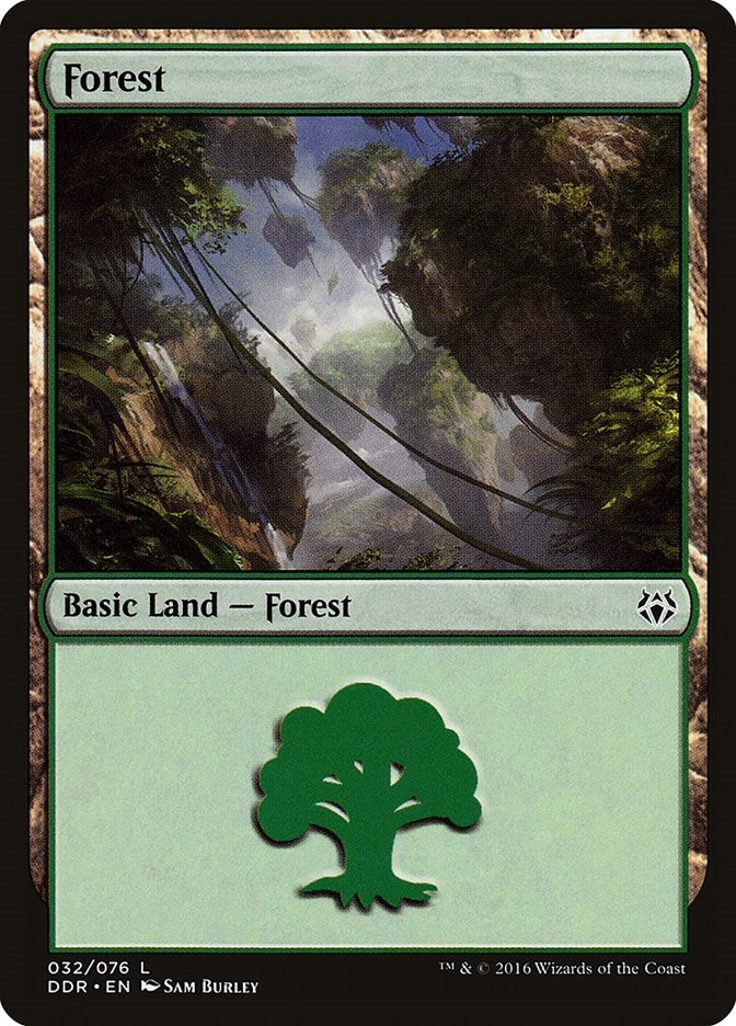 Image for Forest (32) (32) (DDR) - Magic: The Gathering