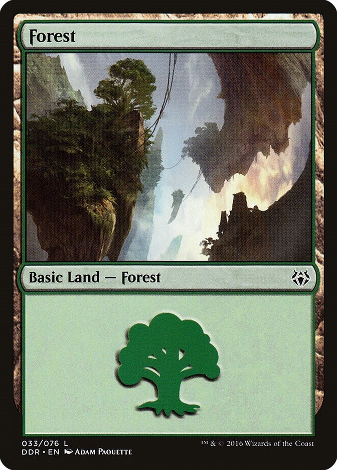 Image for Forest (033) (33) (DDR) - Magic: The Gathering