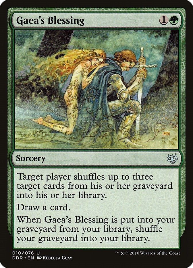 Image for Gaea's Blessing (10) (DDR) - Magic: The Gathering